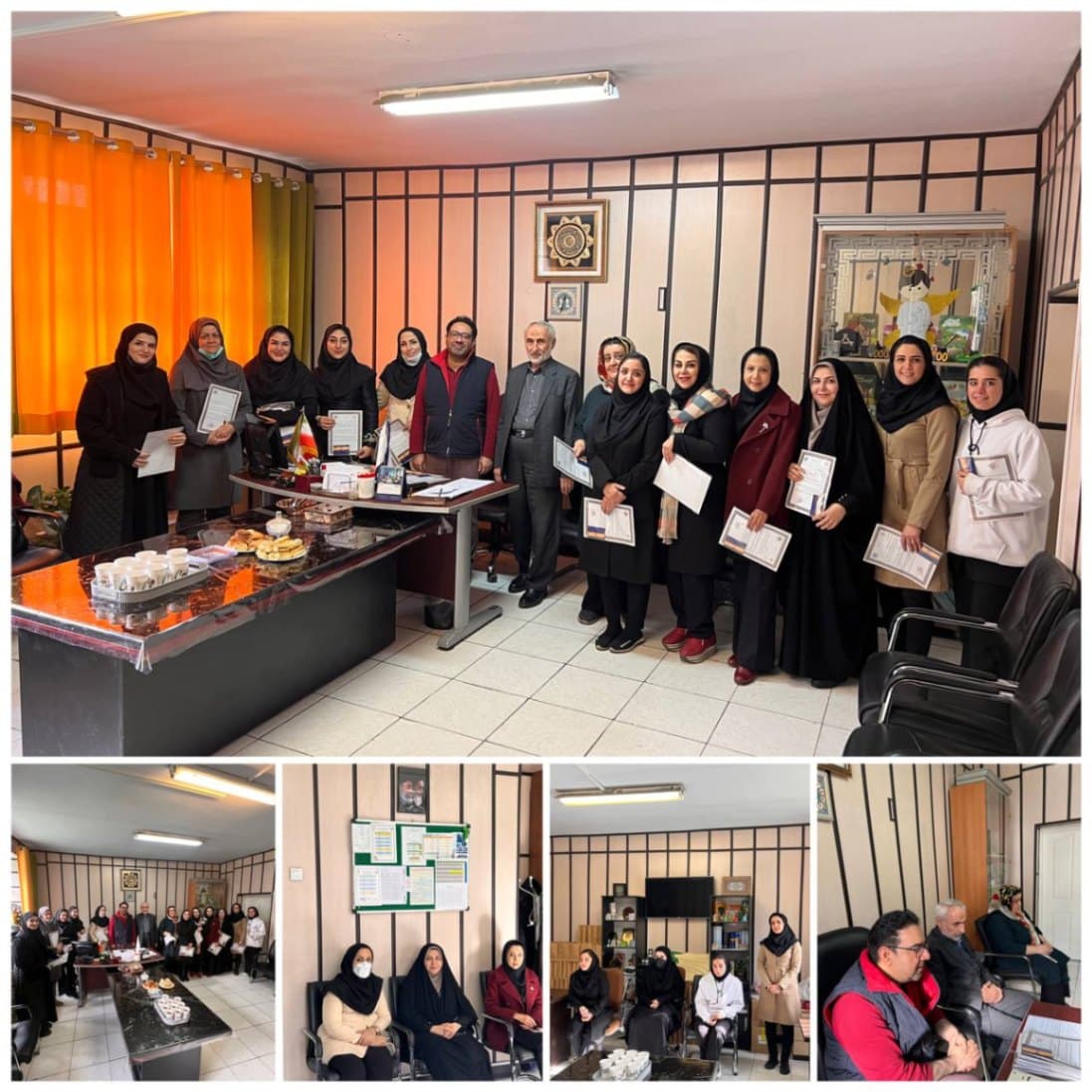 تقدیر از بانوان مجتمع توسعه درروز میلادضرت فاطمه زهرا(س) و روز زن