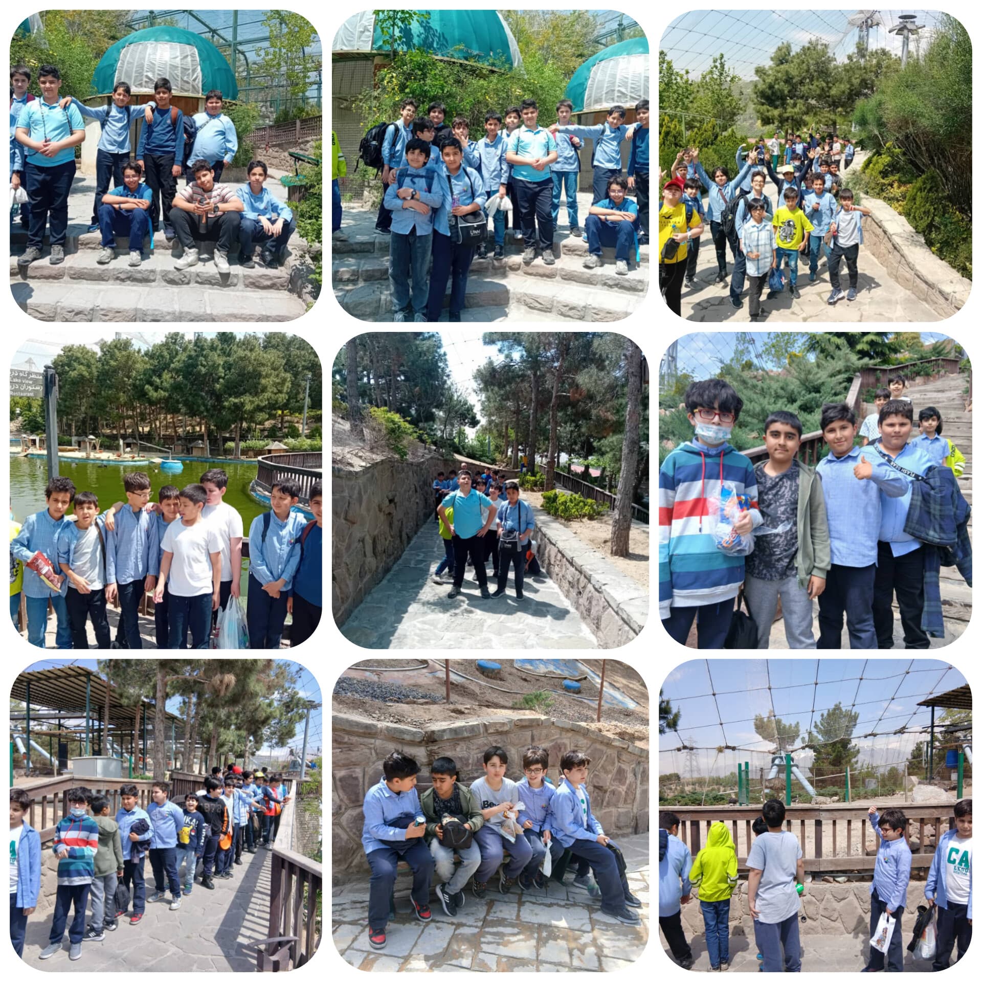 اردوی باغ پرندگان پایه چهارم،پنجم و ششم