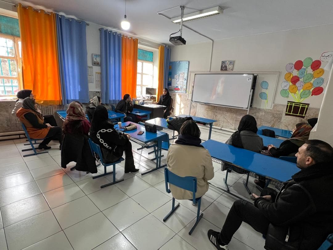 جلسه ملاقات با کادر آموزشی و اجرایی